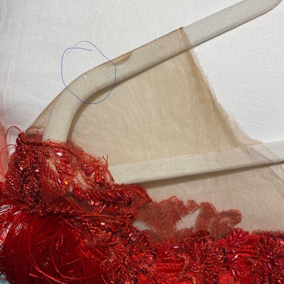 Teuta Matoshi Red Dress - Picture 15 of 16